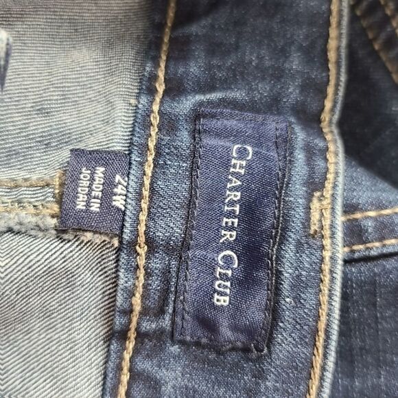 Charter Club Plus Bristol Skinny Mid-Rise - Picture 7 of 10